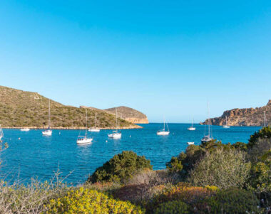 Fondeos ilegales en Mallorca